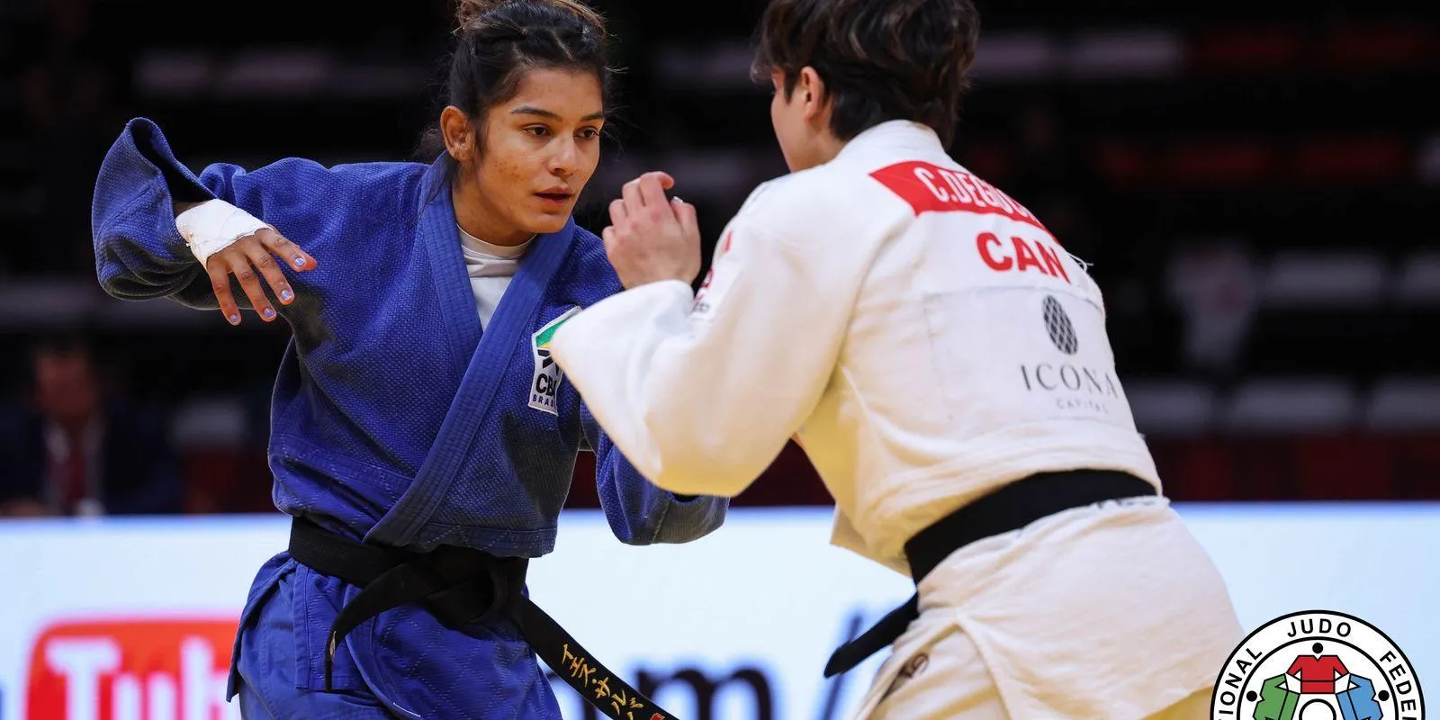 Jéssica Lima conquista medalha de prata no primeiro dia do Grand Slam de Judô na Turquia
